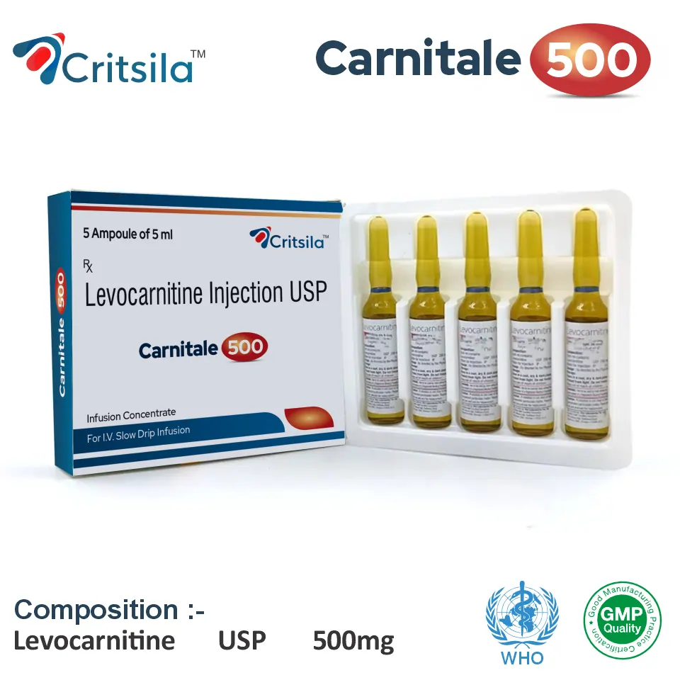 Levocarnitine 500mg injection best price for pharma franchise